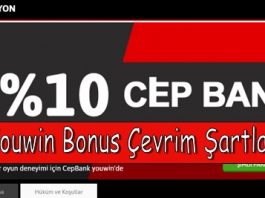 Youwin Bonus Çevrim Şartları