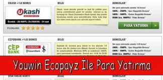 Youwin Ecopayz İle Para Yatırma