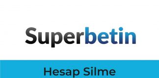 Süperbetin Hesap Silme
