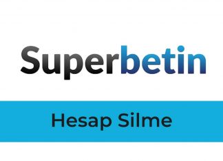 Süperbetin Hesap Silme