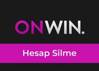 Onwin Hesap Silme
