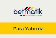 Betmatik Para Yatırma