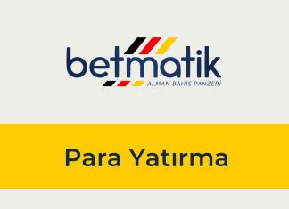 Betmatik Para Yatırma